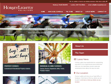 Tablet Screenshot of horseylightly.com